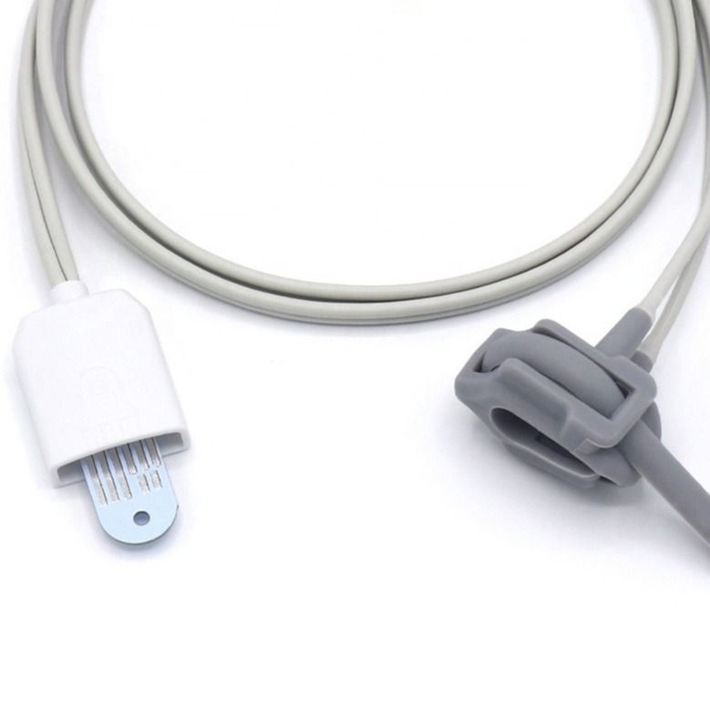 OEM نوزاد قابل استفاده مجدد سنسور Spo2 سازگار با M 1269 LNOP رنگ خاکستری
