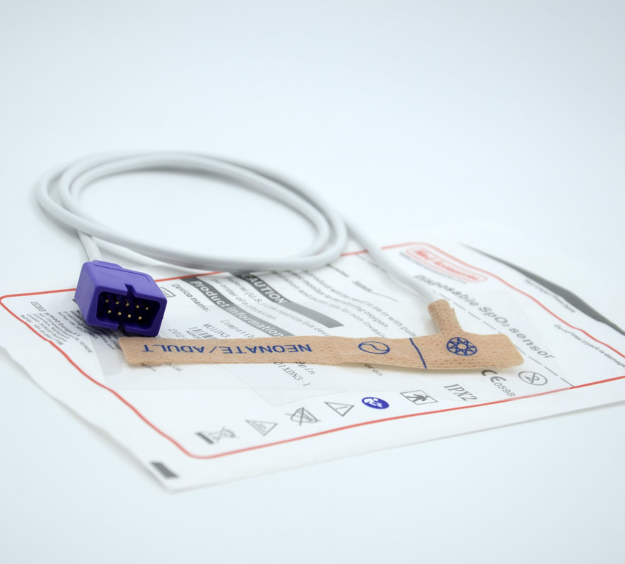 حسگر اسپو2 کودکانه نلکور قابل حمل حسگر اکسی متر یکبار مصرف غیر سمی