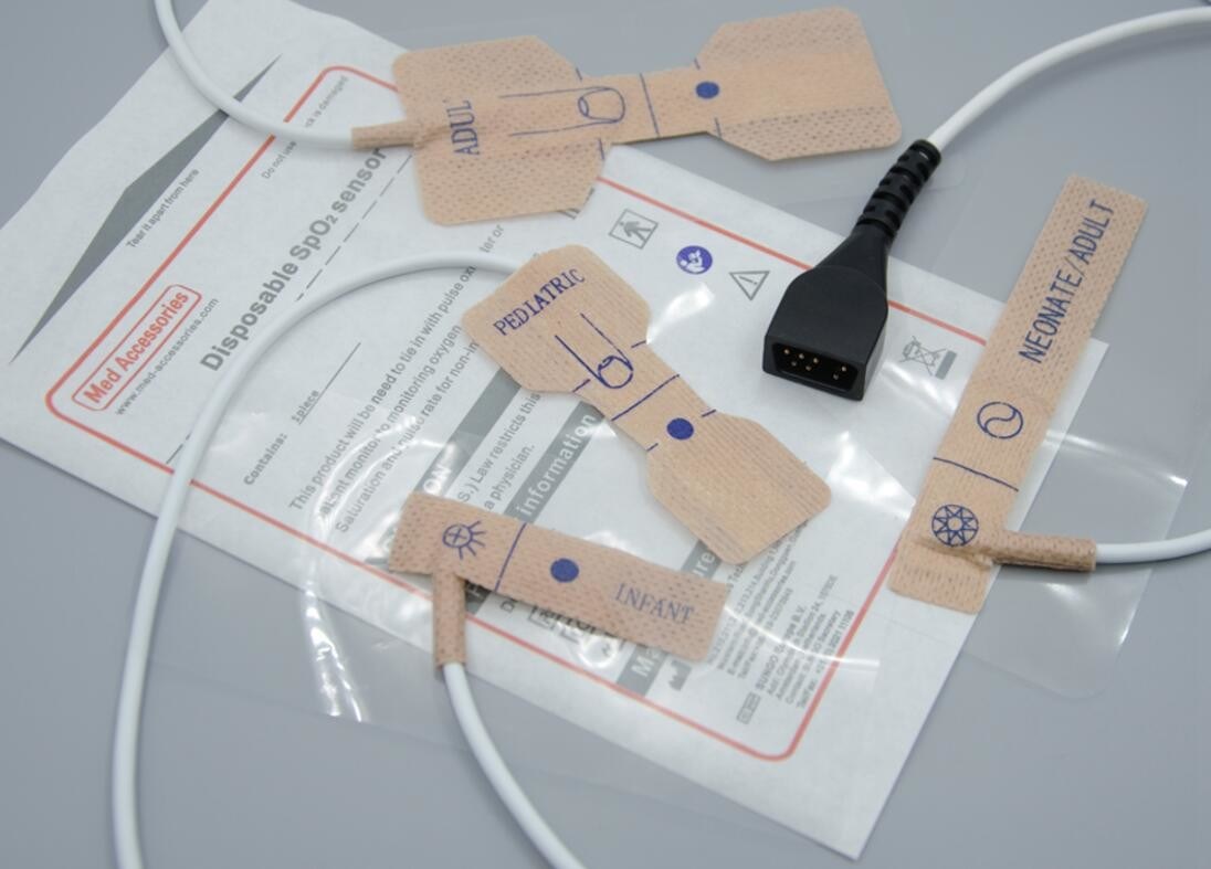 لوازم جانبی پزشکی فابریکه چسب آکسیمتر ضربان یکبار مصرف