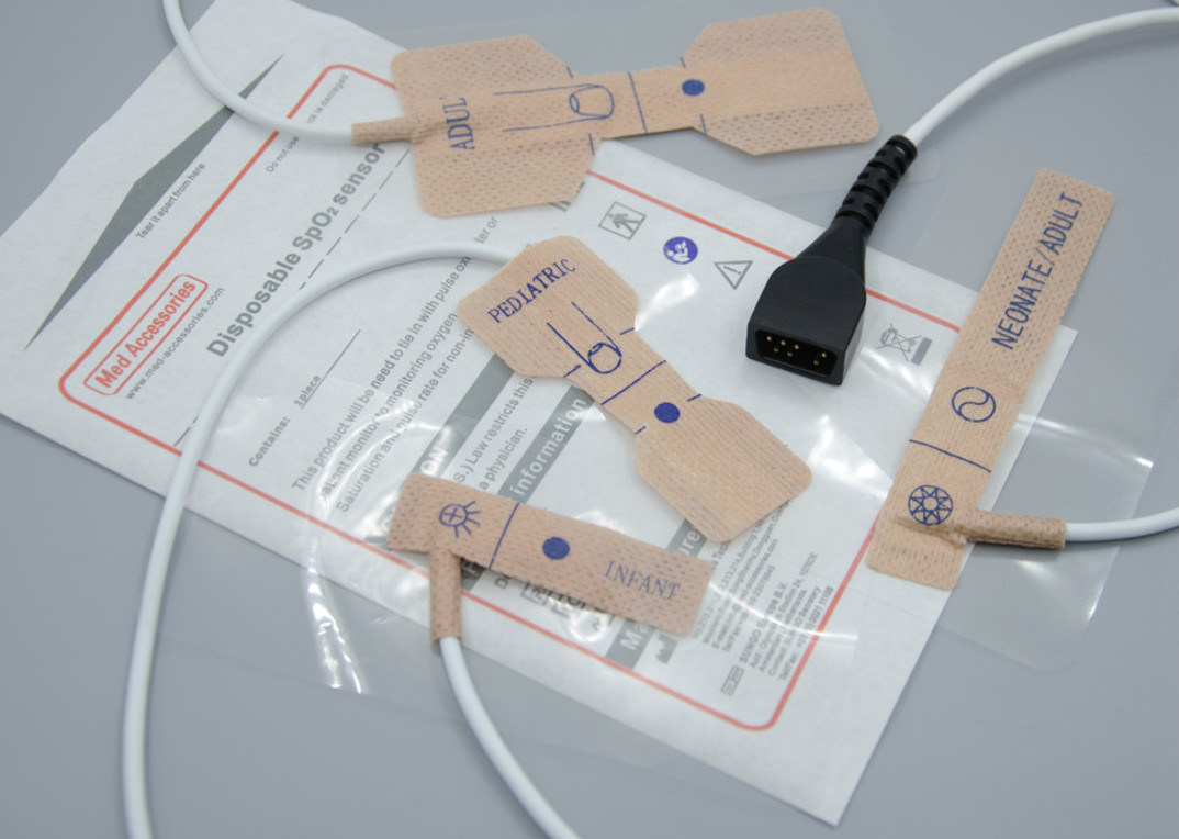 لوازم جانبی پزشکی فابریکه چسب آکسیمتر ضربان یکبار مصرف
