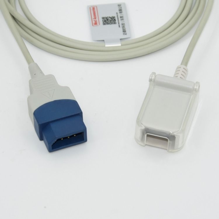 کابل سنسور Spo2 رنگ خاکستری با مواد TPU و دوره 12 ماهه