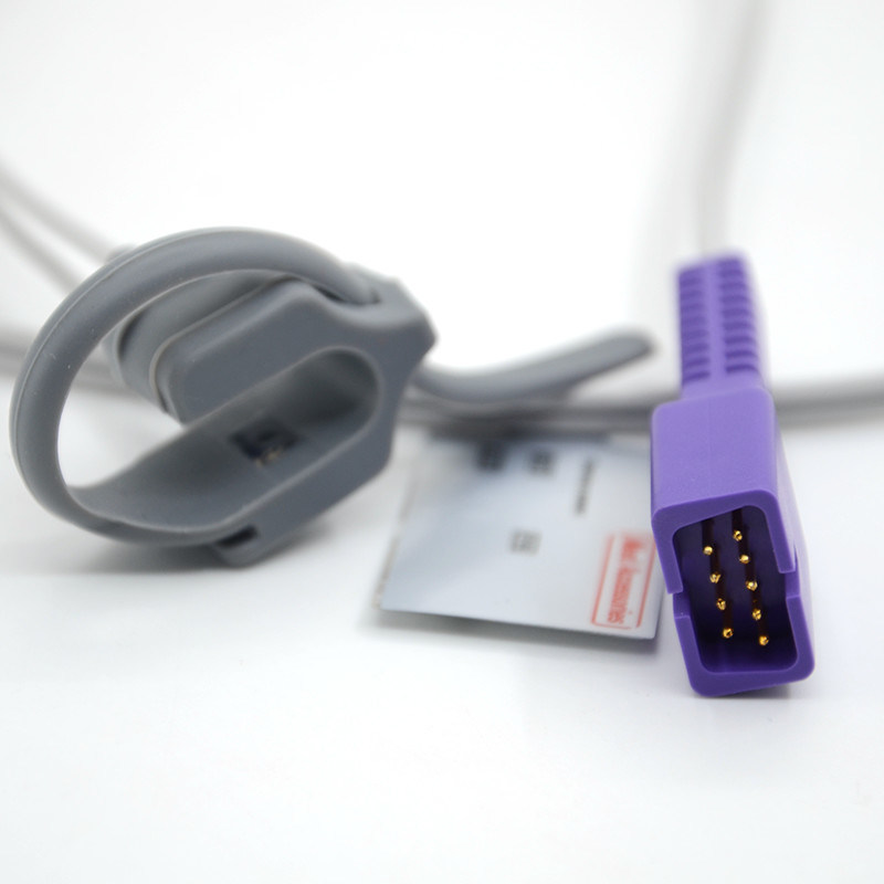 استفاده از نوزاد جدید سازگار با Nellcor استفاده مجدد اکسیمتر 9 پین سازگار با Nellcor Spo2 Sensor