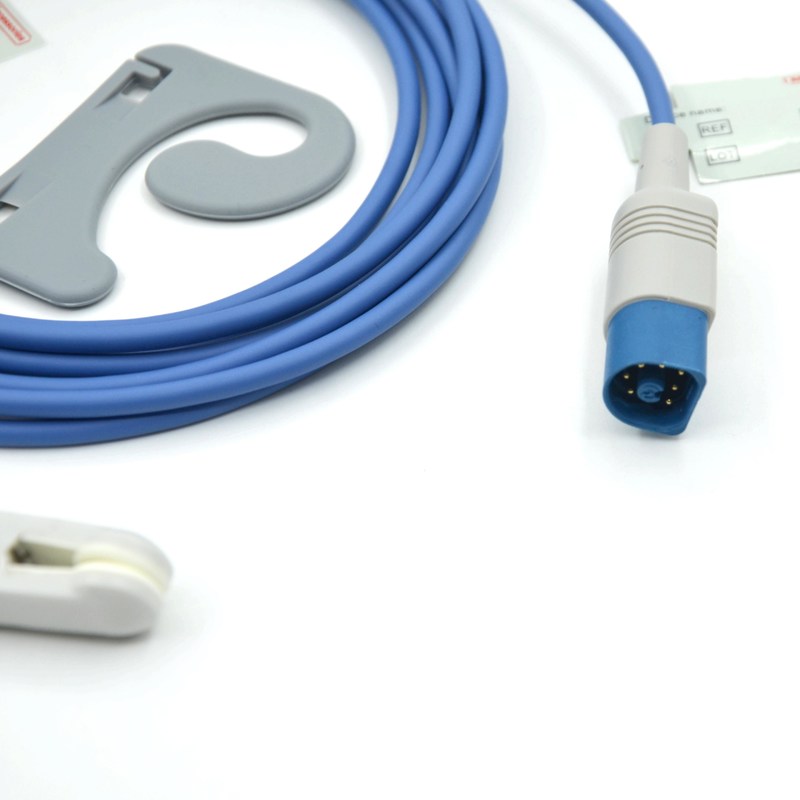 لوازم جانبی مانیتور قابل استفاده مجدد سازنده سازگار Philips SpO2 Sensor Adult Ear Clip