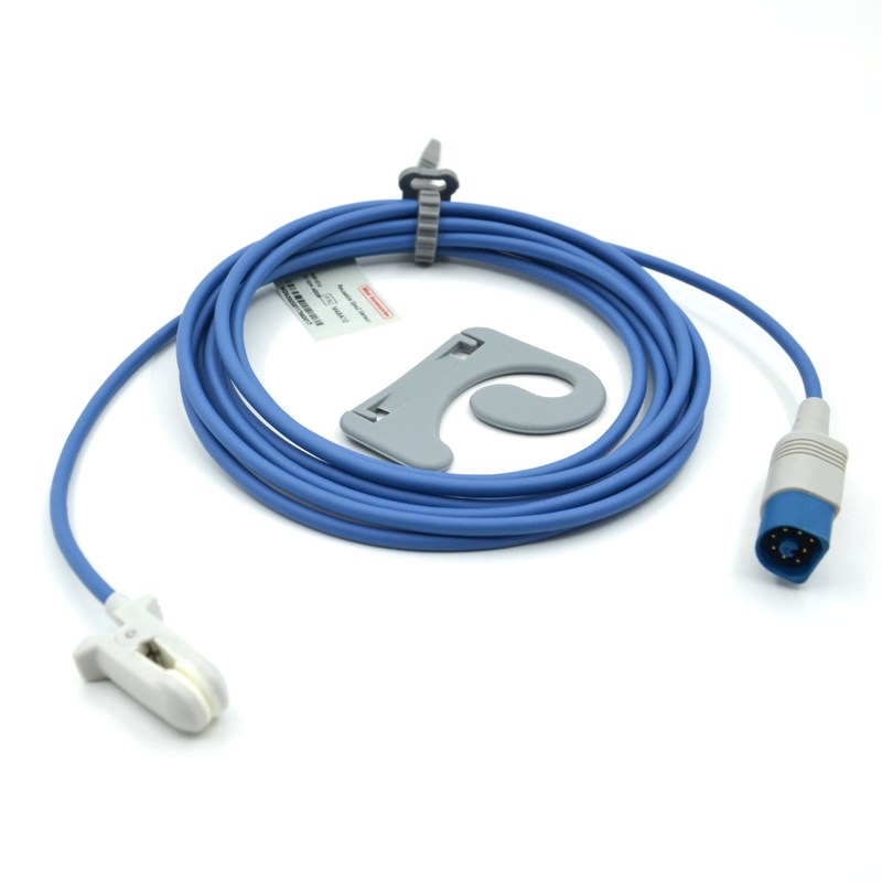 لوازم جانبی مانیتور قابل استفاده مجدد سازنده سازگار Philips SpO2 Sensor Adult Ear Clip