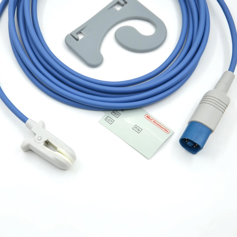 لوازم جانبی مانیتور قابل استفاده مجدد سازنده سازگار Philips SpO2 Sensor Adult Ear Clip
