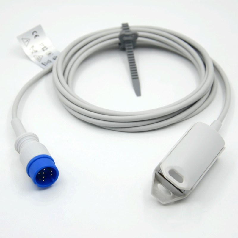 تولید کننده لوازم جانبی مانیتور کلیپ بزرگسال قابل استفاده مجدد سازگار حسگر SpO2 K12 خلاق