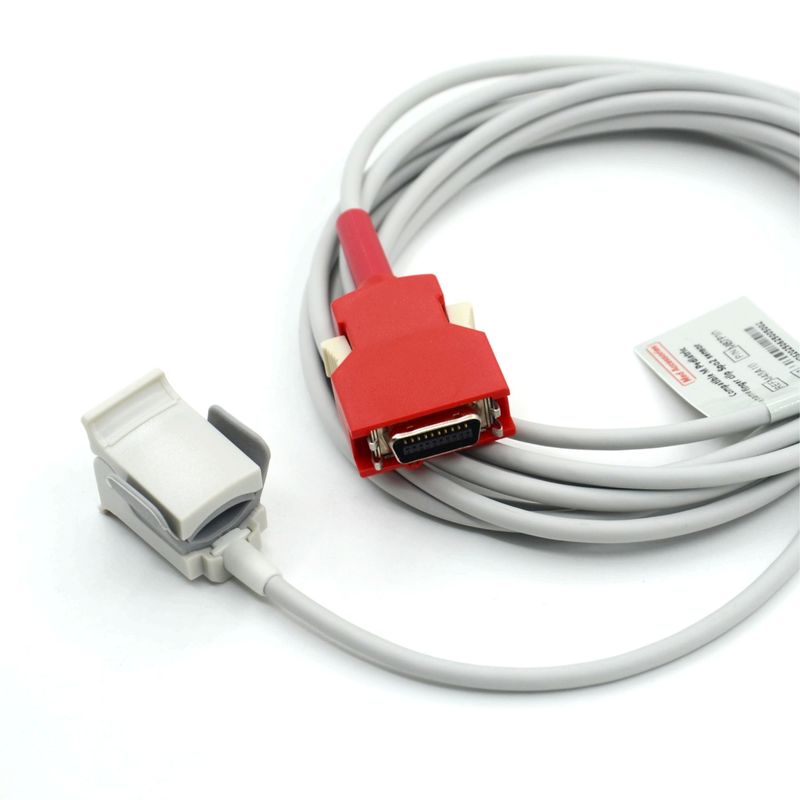 لوازم جانبی مانیتور پزشکی سازگار با Masimo قرمز 20pin Radical-7 Rad-87 Rad-57 قابل استفاده مجدد سنسور اسپو2