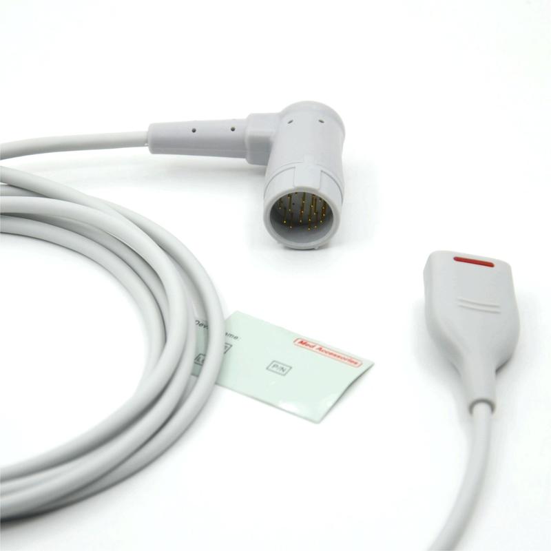 کابل آداپتور SpO2 سازگار با لوازم جانبی پزشکی فیلیپس به M، کابل توسعه TPU Spo2