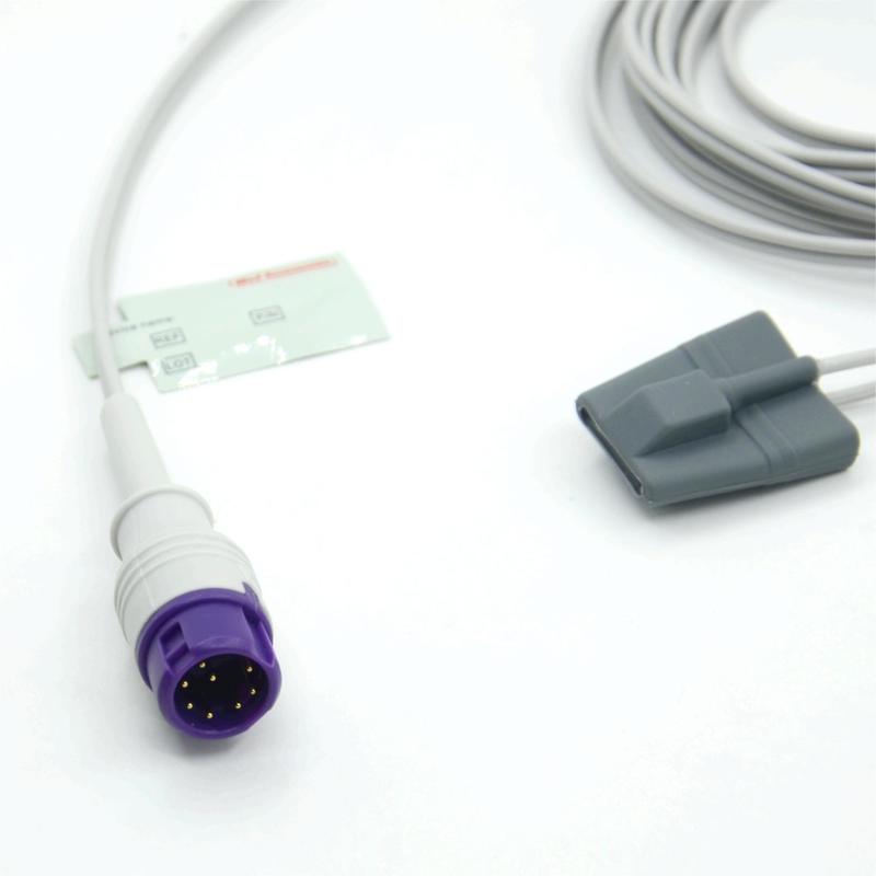سازگار با سنسور SpO2 نرم و قابل استفاده مجدد اطفال Mindray Epm15، لوازم جانبی مانیتور سازنده