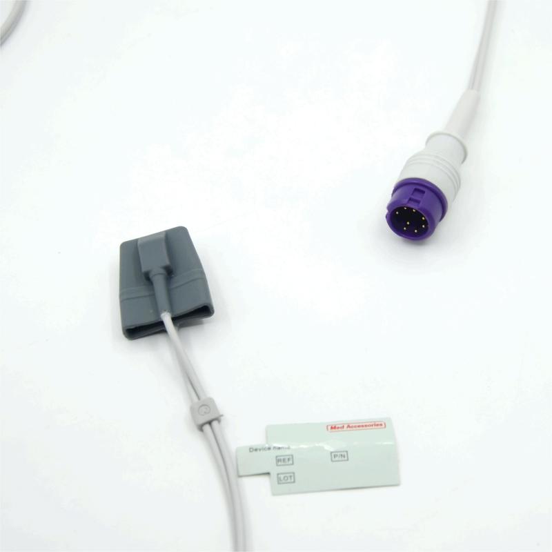 سازگار با سنسور SpO2 نرم و قابل استفاده مجدد اطفال Mindray Epm15، لوازم جانبی مانیتور سازنده