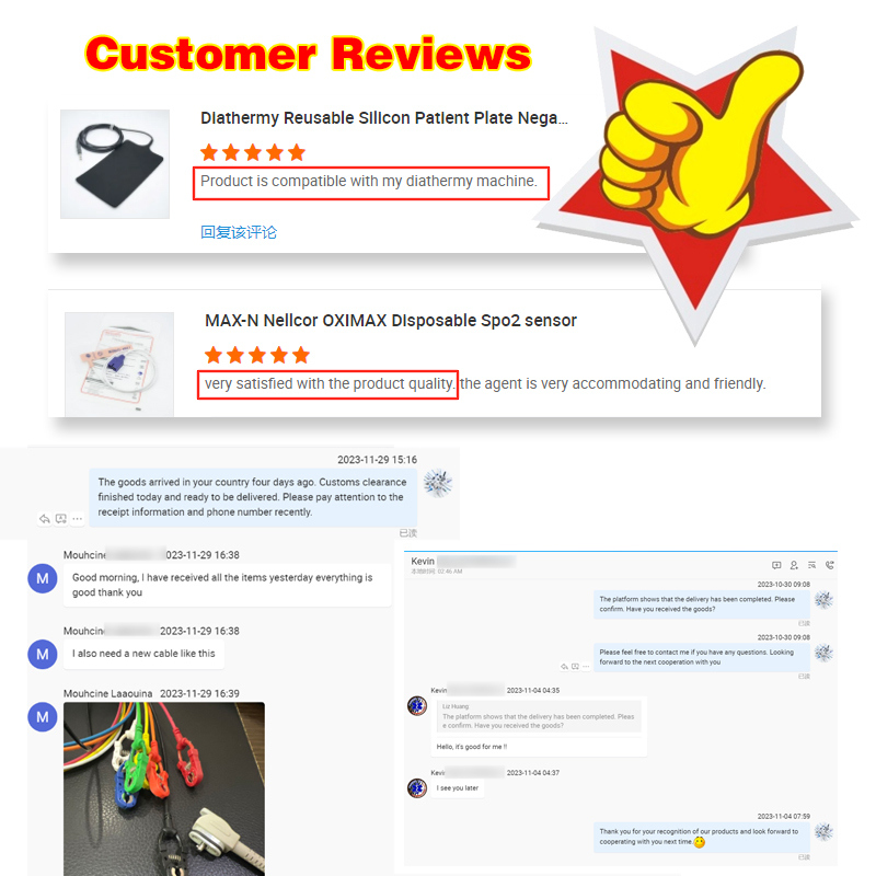 ميندري قابل حمل اسپو2 حسگر سنجه رابط گرد کابل اکسي متر نبض