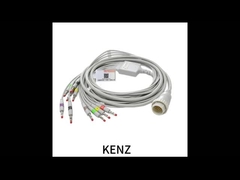 چند عملکرد ECG EKG کابل های پزشکی عملی سازگار Drager زیمنس